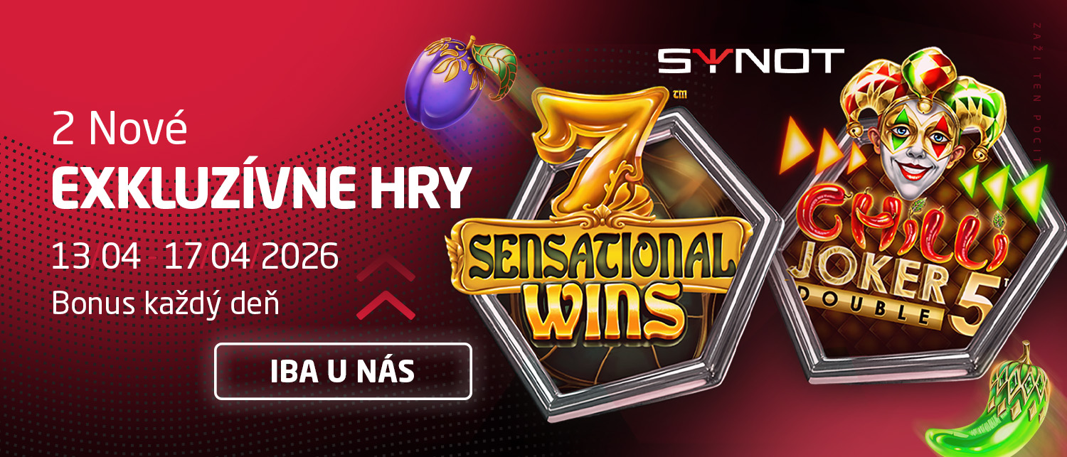 Objav dve najnovšie exkluzívky v našej stálej ponuke